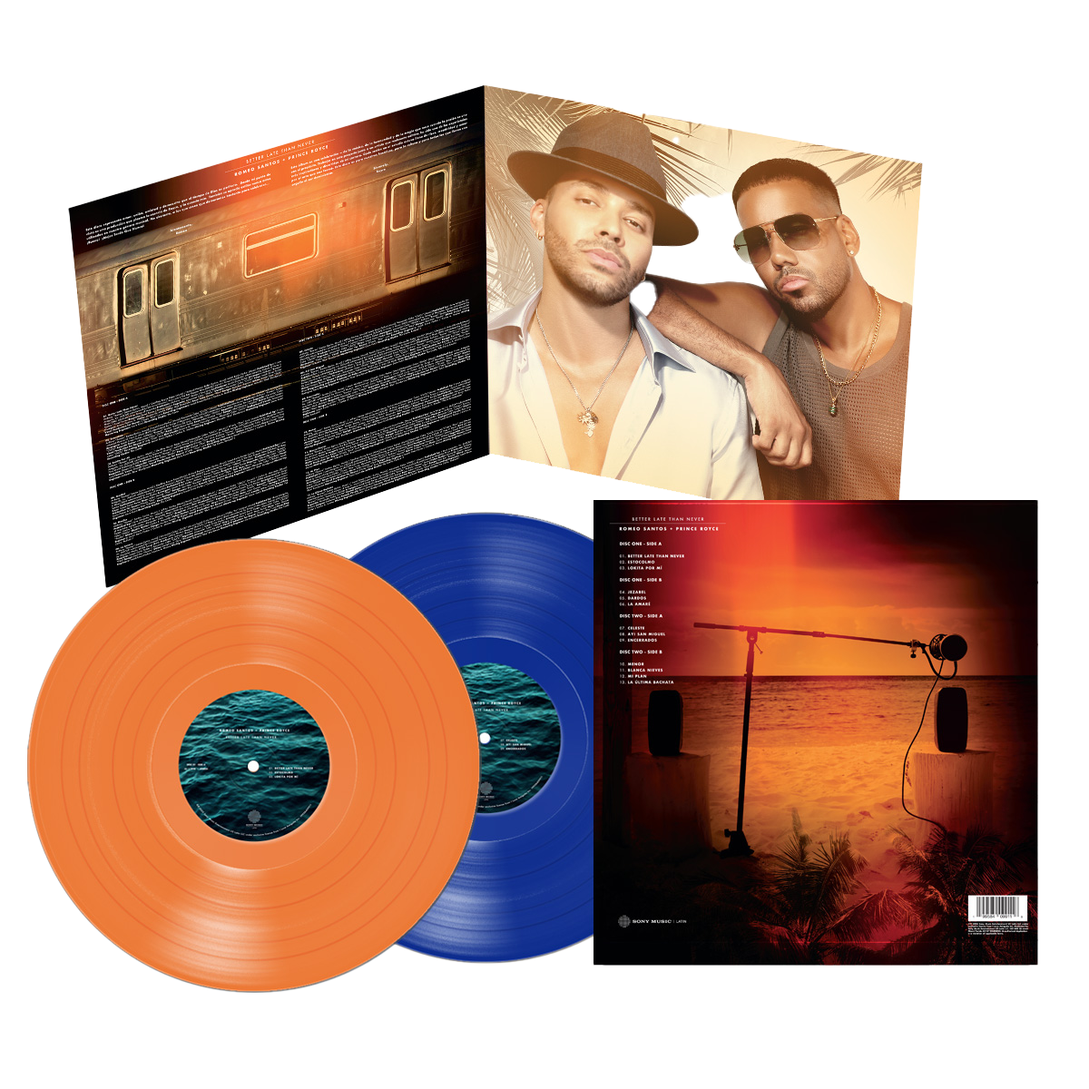 Romeo Santos & Prince Royce - Better Late Than Never - Vinyl 2LP