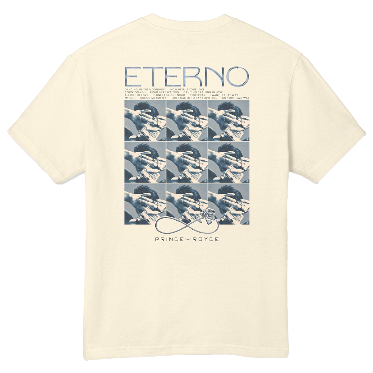 Prince Royce "Eterno" Cream T-Shirt