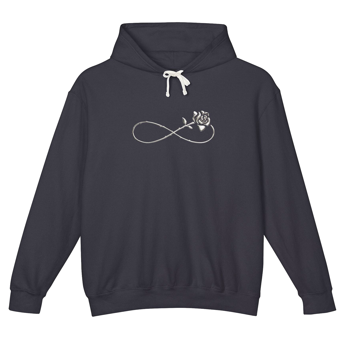 Prince Royce ETERNO Black Boxy Hoodie